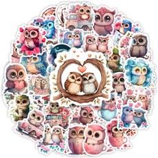 Kawaii 미적 스티커 귀여운 수채화 동물 DIY 장난감 낙서 데칼 노트북 스크랩북, 01 CHINA, 02 25pcs-RANDOM