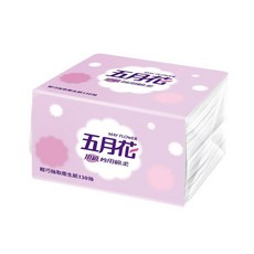 五月花 妙用綿柔抽取衛生紙 130抽, 1個, 單包130抽-一單最多36包