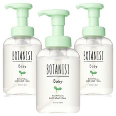 보타니스트 보태니컬 키즈 솝 폼, 400ml, 3개
