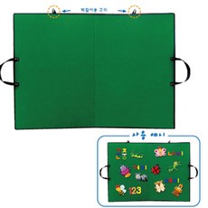 청양토이 찍찍이 보드 자료판 (특대) 학습지도용, 원단, 찍찍이 보드(자료판)_특대