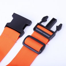 外送機車貨物固定綁帶組：高強度耐用、快速扣帶、長度可調、反光安全設計，適用各尺寸外送箱, 橘色