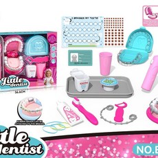 Little Dentist 兒童牙醫玩具套組 模擬牙科醫具 角色扮演益智玩具, 牙醫牙科醫生套裝, 1套