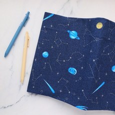 【行星】布書衣 書衣 可調式書衣 A6 A5 B6 20K 50K 32K 25K 16K, 1個, 5,A5