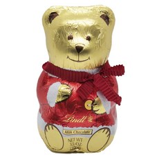Lindt 瑞士蓮 毛衣男女混合小熊牛奶巧克力隨機出貨, 1個, 100g
