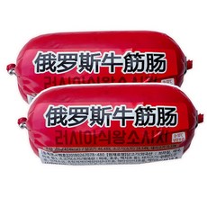 천천중국식품 러시아식 소힘줄 뚱보햄, 2개, 300g