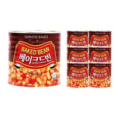 베이키드빈스 00g(박스) 삼아, 2.6kg, 6개