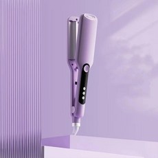 에그 롤 전기 헤어 컬링 아이언 자동 도구 오래 지속되는 프랑스어 스타일링 웨이브 크림핑 스타일러, 미국, 색상: 2. 보라색 / 플러그 유형: D. 미국