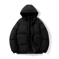 台灣出貨冬天連帽外套 禦寒保暖開襟麵包服棉襖外套 男棉服女棉衣立領外衣韓版夾棉外套 韓系防風寬鬆寬版上衣百搭羽絨棉滑雪