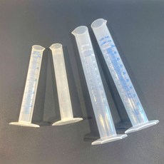 눈금실린더 실험관 이중 플라스크, 50ml실린더, 50ml실린더
