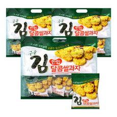 구운 김 한입 달콤 쌀과자 (각 ), 3개, 250g