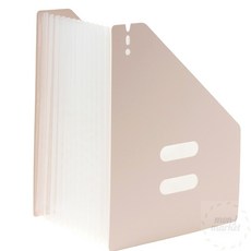 파일정리함서류꽂이 공간활용 확장형 파일정리함 핑크