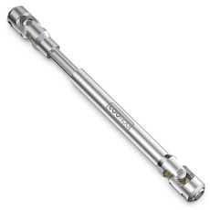 1/10 RC 카 크롤러 축 SCX10 90046 AXI03007 TRX4 레드캣 8세대(121-181mm)용 COOOO 스틸 헤비 듀티 드라이브 샤프트, 112MM