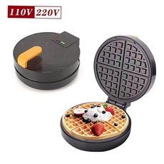 가정용 타이밍 누룽지 와플기 계란말이 조식기 샌드위치, 220V 국내 와플 메이커 C, 기본 색상