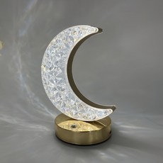 星形氛圍燈 臥室床頭裝飾小夜燈 創意燈飾, 月亮:14.5*11.5*19.5