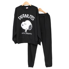 MINTWINI 女士史努比寬鬆大碼居家服