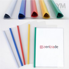 YM 컬러 쫄대 파일 A4 쫄대화일, 블루