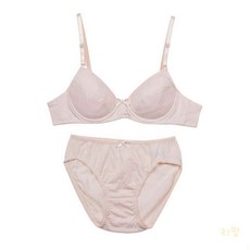 미지쇼 노몰드 와이어 주니어 A컵 브라팬티세트 학생브라