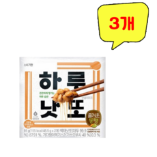 즐거운동행 하루낫또, 3개, 91g