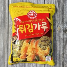 오뚜기 튀김가루 1kg x 10개 1박스 대용량 업소용