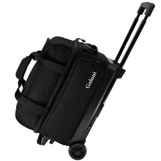 여행가방 바퀴달린 더플백 트래블 캐리어 보조 휠 백, 1개, A. 검은색