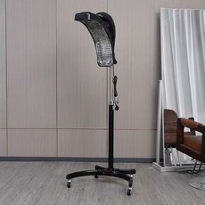 미용실 헤어 열처리기계 셋팅기 흰색 헤어샵 스탠드형 화이트 확대 파마기 가열기 열처리기, 2. 스탠딩 블랙, 기본 색상