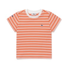 [AK플라자] [블루독베이비] 46-319-332-04 GN) 스트라이프 골지 티셔츠 B