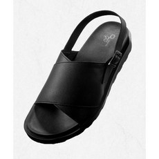 레더리 LEATHERY [레더리X오정규] 더블 스트랩 샌들 LRSO3202BK 2520154