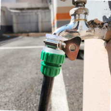 호스 물호스연결 호스타이 세차호스 물호스 수도꼭지 연결용 호스밴드 원예호스 연결, 본상품