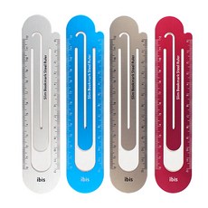 아이비스 1000 슬림책갈피스틸자 09689, 랜덤1개, 1개