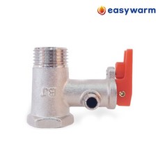 전기온수기 부속품 안전변 15A 안전밸브 배관부속 상향식 하향식 온수기용, 안전변 15A 언더형, 02. 안전변 15A 언더형