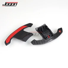 MINI Cooper One Clubman F56 자동차 스티어링 휠 확장 용 탄소 섬유 교체 패들 시프터, 05 M Style Red