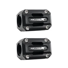 혼다 NC750x NC X 2017-2023 2024 오토바이 액세서리 크래시 바 장식 블록 엔진 가드 범퍼 프로텍터, 02 2PCS