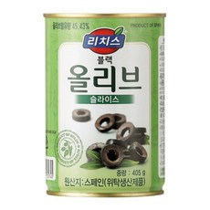 동서 리치스 블랙올리브 슬라이스, 405g, 6개