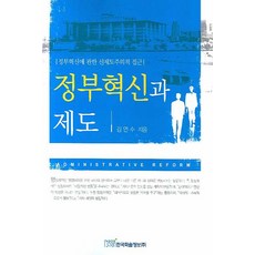 정부혁신과 제도, 한국학술정보, 김연수 저