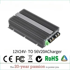 12V에서 48V 56V 58V 20A 30A DC 스텝 업 부스트 컨버터 안정기 전압 자동차 레귤레이터 모듈 공장 UL ROHS, [05] 12V24V-56V20ACharger