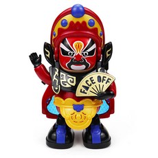 Perfect 川劇變臉玩具 兒童電動跳舞變臉玩具 炫酷燈光 音樂玩具, 1個