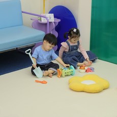avec 아이매트 올핏 양면 놀이방매트 240x280 빅사이즈 아기 층간소음 유아 거실, 크림밀크