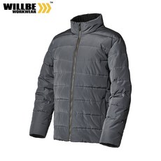 윌비 그레이 메모리 퀼팅점퍼 작업복점퍼 회사단체복 CT110