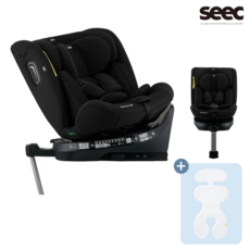 [쿠팡단독 44%특가판매] 시크 이지턴360i 신생아 유아용 카시트 (+쿨시트선물), 시크 이지턴360i-시크블랙(코코신생아쿨시트)