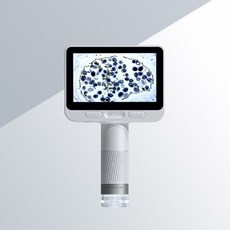 [다있지롱] 휴대용 전자현미경 디지털현미경 휴대용현미경 usb현미경 광학현미경 모니터 실험 학생용 초정밀 배율 고화질, 다윈 M2C