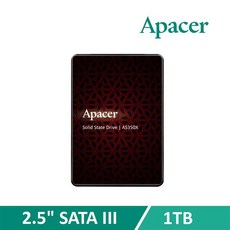 Apacer 宇瞻 AS350X 1TB 2.5吋 SATA III SSD, 1GB