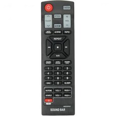 AKB73575421 거실 또는 방용 LG 사운드바 교체용 리모컨 교체 모델 AKB73575401 AKB73575402 호환 NB3532A NB4530B NB3730A NB35, AKB73575421 거실 또는 방용 LG 사운드바 교