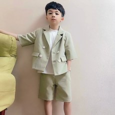 ArBea 男童西裝套裝 兒童小西裝花童演出禮服