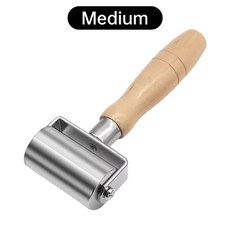 1개 가죽 접착제 라미네이팅 롤러 프레스 엣지 플래튼 도구 공예 DIY, 01 60mm