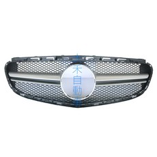 大禾自動車 中二線 霧銀 扇形網 水箱罩 適用於 BENZ W212 E200 E250 E300 E350 13年款