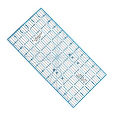 행복한다이세상 창고대방출 퀼트자 재단자 모음, 2-06. 투명 (6 x 12 Inch), 1개