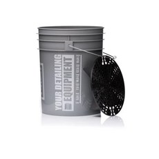 WORK STUFF Detailing Bucket 洗車水桶, 灰色, 胎圈桶, 水桶Only