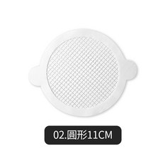 一次性地漏貼 毛髮過濾網 浴室廚房防堵貼, 圓形11cm-最低購買4件
