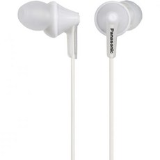 Panasonic 파나소닉 스테레오 헤드폰 이어폰 RP-HJE165 372091, 화이트