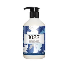 1022 綠色寵物護理 海洋膠原蛋白潔淨柔白沐浴乳 310ml, 1個